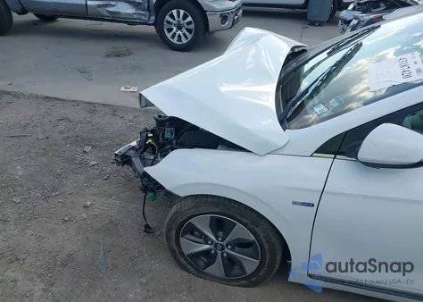 2019 Hyundai Ioniq Limited z USA, uszkodzony, nr VIN KMHC05LHXKU035034